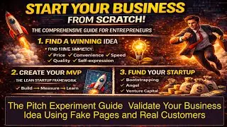 The Pitch Experiment Guide  Validate Your Business Idea Using Fake Pages and Real Customers