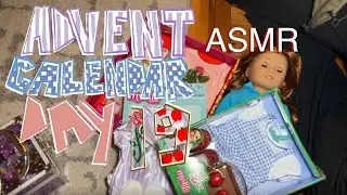 American girl doll unboxing  haul ASMR Advent Calendar Day 19 Badboydolls