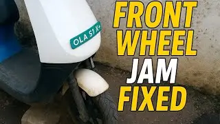 Ola S1 X+ Front Wheel 🛞 Jam Issue Solved | Step-by-Step Guide