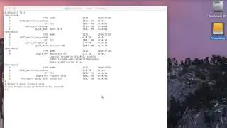Монтирование и размонтирование дисков в терминале OSX