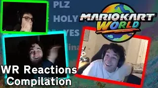World Record Reactions Compilation - Mario Kart World