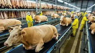 Inside the Cow Leather Factory: From Raw Cowhide to Premium Luxury Goods (Full Process)