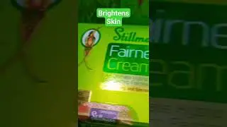 Stillman's Fairness Cream || advance brightening formula #glowingskin #skincare #whiteningcream
