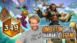 (Hearthstone) Singleton Spell Shaman To Legend
