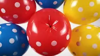 &ldquo;Color Explosion! Polka Dot Balloons Popping Satisfying ASMR 💧&rdquo;