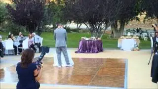 Fun Wedding Grand Entrance ideas Texas DJ Dallas Wedding Fun wedding introductions