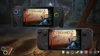 Outward 2 on Steam Deck OLED vs Xbox Ally X | 720p Same Settings + Lossless Scaling Test