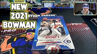 NEW RELEASE!!! 2021 Bowman Baseball Hobby Box Opening