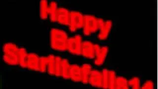 Happy BDAY Starlitefalls14!