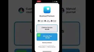 Brushout teeth brushing app!