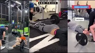 Barbell Challenge Tik Tok Compilation 2021 #CakeCheck