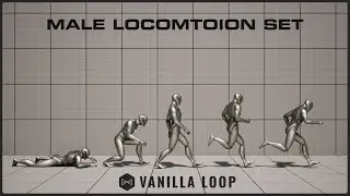 Male Locomotion Set [UPDATE 3.0] | Showcase | Ready-To-Use Game Animations