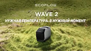 Портативный кондиционер EcoFlow WAVE 2 | Нужная температура в нужный момент @ecoflowrussia