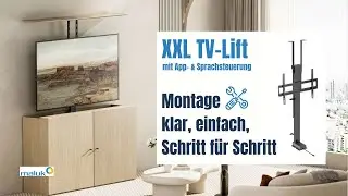 XXL TV-Lift einbauen &ndash; so einfach geht die Montage! (Schritt f&uuml;r Schritt)
