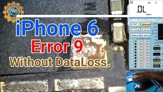 iPhone 6 Error 9 Restarting issue Revived Without DataLoss PGT.