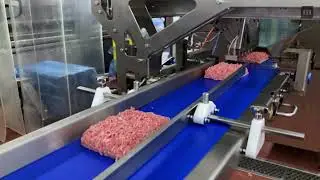 MULTIVAC Flowpacker Ground Beef Sustainable Packaging Solution - New Concept with Less Plastic