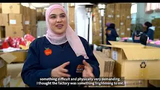 ILO Helps Syrian Refugee and Jordanian Find Jobs in Plastic Factory