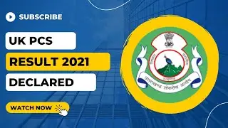 UK PCS Result Declared | Uttarakhand PCS 2021| UKPSC Result |