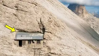 Climbers Find House in Mountainside &mdash; Then They Take a Look Inside