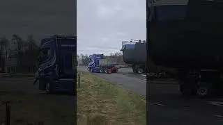 Scania 770S V8 pulling big boat #martrain