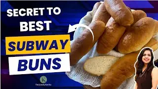 The Secret to Subway Hotdog Buns | Super Easy| Fluffy and Eggless |RecipesbyKanika