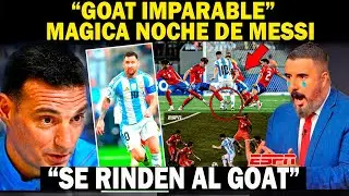 🟢Messi IMPARABLE en USA | Prensa se RINDE  a sus PIES | LOCURA TOTAL ARGENTINA | COPA AMERICA 2024