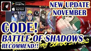 NEW UPDATE !! 2 GIFTCODES NARUTO: LEGEND OF THE NINJA || BATTLE OF SHADOWS GIFT CODE NOVEMBER 2023