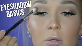 How To Apply Eyeshadow | Makeup Basics | MORGAN MULLINS