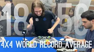 Tymon Kolasinski 4x4 18.56 WR Average!