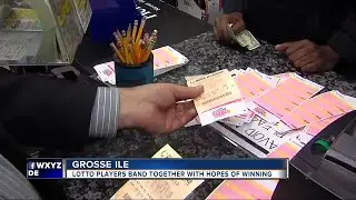Lotto players band together with hopes of winning