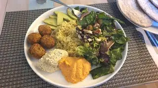 Easy Lazy Vegan Meals | Mediterranean Platter