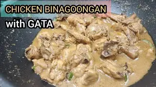 CHICKEN BINAGOONGAN WITH GATA | Recel Creates