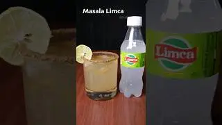 Masala Limca 😋..#mocktails #beverage #softdrink  #masalalemonade #asmrsounds