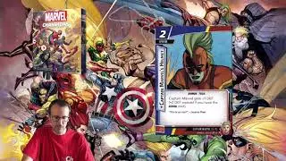 Marvel JCE TV - Open the Box - Jeu de Base - Captain Marvel