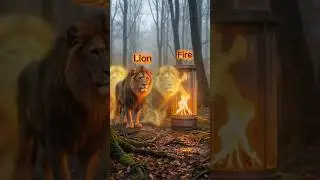 &ldquo;Lion + Fire = 🔥 Ultimate Fire Beast!&rdquo; wait for end 👍👑