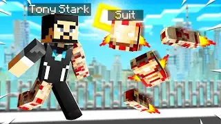 MCPE - New Best IRON MAN Minecraft Addon! (Bedrock Minecraft)