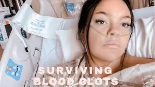 SURVIVING BLOOD CLOTS | rushed to the emergency with multiple blood clots in my lungs *emotional*