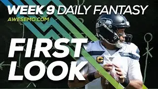 NFL DFS Strategy - Week 9 First Look - 2019 Fantasy Football