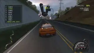 Need for Speed Pro Street Top Speed Run Supra