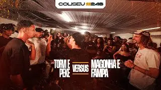 (CHUVA DE LOUCURA😂😂) TORVI E PEKE X MAGONHA E FAMPA - 1ª FASE - BATALHA DO COLISEU - EDIÇÃO #246