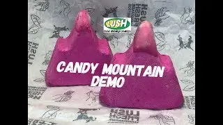 Lush Candy Mountain Christmas 2018 bubble bar