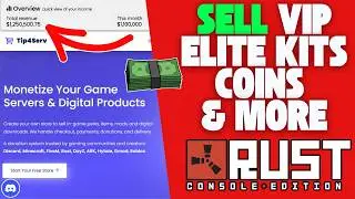How to Setup Tip4Serv for Rust Console (Automated Shops & Kits) 2026 | Sell VIP Elite Kits & More