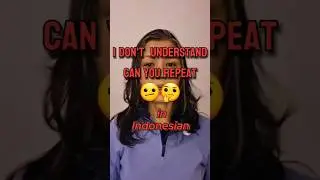 First time abroad and already pretending you understood that local phrase? LearnIndonesianwithOssi