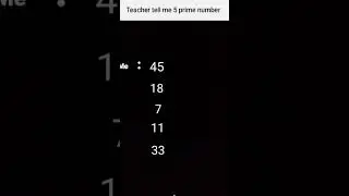 my favourite prime number