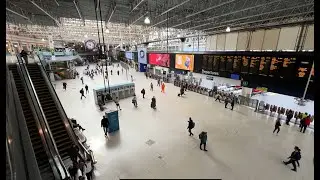 Train drivers strike at London Waterloo