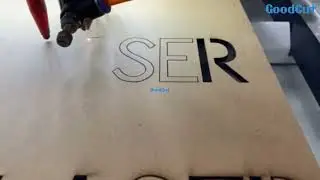 GoodCut Ruida co2  laser machine EFR Laer tube#co2lasercuttingmachine #co2laser