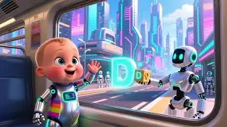 Train Ride ABC Journey 🚂👶🎶 | Learn Alphabet for Kids | Preschool ABC Song