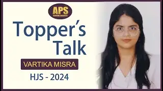 Topper's Talk with Vartika Misra | Haryana Judicial Services (HJS) 2024 | Success Story