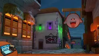 Decorating Delfino Square for Halloween! [Spooky Track Concept]