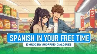 10 Real Spanish Conversations for Grocery Shopping | Speak Naturally ⚡🛒🇪🇸
